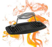 BBQ Dragon Cast Iron Press, Smash Burger Press, Grill Accessories, Bacon Press for Girdle, Best for Removing Unwanted Fat, Paninis & Sandwiches, and Steaks