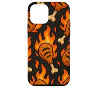 BBQ Drumstick Inferno Fire Cookout Meat Lover Style Case for iPhone 12 mini