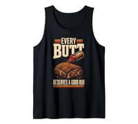 BBQ Every Butt Deserves A Good Rub Pulled Pork Tank Top