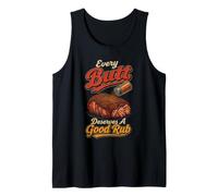 BBQ Every Butt Deserves A Good Rub Pulled Pork Tank Top