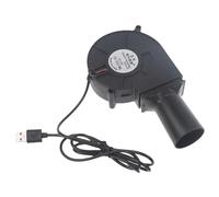 BBQ Fan Blower 12V 2.94A High Air Flow Portable Grill Blower with Variable Speed Control for Outdoor Cooking and Camping(No control)