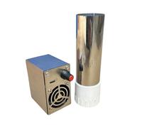 BBQ Fan Blower 20x7.5x4.5cm Large AirFlows USB Powered Fan Variable Speed Controls for Charcoals Starter
