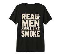 BBQ Father Pitmaster Dad Griller Smoker Grill Premium T-Shirt