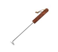 BBQ Food Flipper,Stainless Steel BBQ Meat Turner Hook for Grilling Smoking Griddle,Pig Tail Food Turner Smoking Accessories for Grilling,Flipping Vegetables and Meat Great Tool for BBQ (12.5inch)
