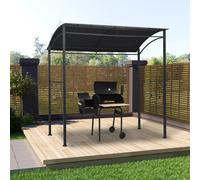 Bbq Gazebo 215X150X220 Cm Anthracite Steel