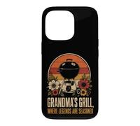 BBQ Grandma's Grill Where Legends Are Seasoned Gift Case for iPhone 13 Pro