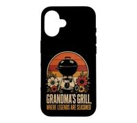 BBQ Grandma's Grill Where Legends Are Seasoned Gift Case for iPhone 16