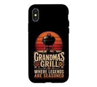 BBQ Grandma's Grill Where Legends Are Seasoned Gift Case for iPhone X/XS
