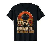 BBQ Grandma's Grill Where Legends are Seasoned Gift T-Shirt