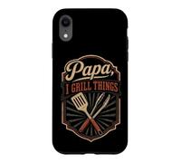 BBQ Grandpa Papa I Grill Things Grilling Gift Case for iPhone XR