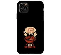 BBQ Grandpa Pitmaster Humor Smoker Grill Backyard Legend Case for iPhone 11 Pro Max
