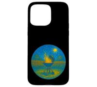 BBQ Gril Grilling Barbeque - Van Gogh Starry Night Style Case for iPhone 15 Pro Max