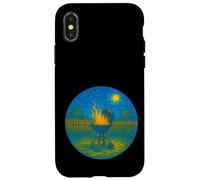 BBQ Gril Grilling Barbeque - Van Gogh Starry Night Style Case for iPhone X/XS