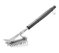 BBQ Grill Brush Brush Head Grill Cleaning 44 Cm With Steel Springs And Scraper