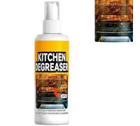 BBQ Grill Cleaner Spray, Multi Functional Grease Remover, Fast Acting Heavy Duty Grill Degreaser Spray, Quickly Removes Grease, Oven Cleaning Tool (1pcs)