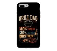 BBQ Grill Dad 40% Smoke 30% Dad Jokes 30% Beer Case for iPhone 7 Plus/8 Plus