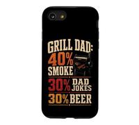 BBQ Grill Dad 40% Smoke 30% Dad Jokes 30% Beer Case for iPhone SE (2020) / 7/8