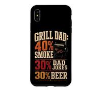 BBQ Grill Dad 40% Smoke 30% Dad Jokes 30% Beer Case for iPhone XS Max