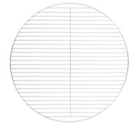 BBQ Grill Grate BBQ Grill Rack Cooking Grate Round 304 Stainless Steel vidaXL