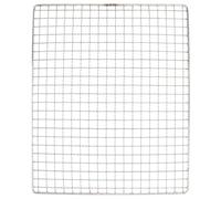 HEMOTON Stainless Steel Squares Holes Grill Barbecue Wire Mesh Multi-Purpose BBQ Grid Cooking Baking Rack Barbecue Grill (26 x 32cm)