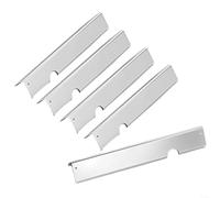 BBQ Grill Heat Plate Shield For Flavorizer Bars Set, Grill Heat Shields Compatible With For Genesis II E-310 E-315 E-335 Gas Grills(sliver)