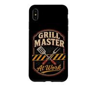BBQ Grill Master At Work Pitmaster Grilling Gift Case for iPhone XS Max