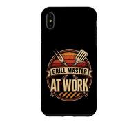 BBQ Grill Master At Work Pitmaster Grilling Gift Case for iPhone XS Max