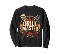 BBQ Grill Master Pitmaster Dad Barbecue Gift Sweatshirt