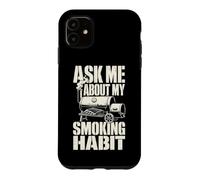 BBQ Grill Master Smoking Habit Humor Case for iPhone 11