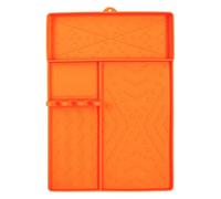 Bbq Grill Mat | Silicone Grill Mat Spatula Holder Heat Resistant Heat Resistant Protector Large Utensils Holder Drip Pad Glill Accessories Tour Waits
