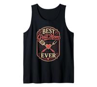 BBQ Grill Mom Queen Gift for Women Grilling Tank Top