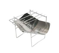 BBQ Grill Outdoor Mini Stainless Steel Barbecue Camping Stove Cooking Rack Foldable Charcoal BBQ Grill