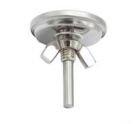 BBQ Grill Thermometer 7581 60540, 45mm Diameter 150-600°F, Replacement for Weber -Spirit 200 300 E/S 210 220 310 Q Series Charcoal Grills