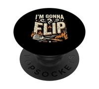 BBQ Grilling Barbecue Spatula Grill Chef PopSockets Adhesive PopGrip