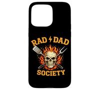 BBQ Grilling Father Rad Dad Society Master Griddle Cook Case for iPhone 15 Pro Max