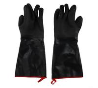 BBQ Heat Insulating Gloves with Superior Grip Scald Proof Design for Safe Handling of Hot Pots and Pans (large)