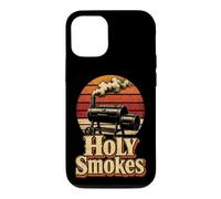 BBQ Holy Smokes Smoking Meat Funny Gift Case for iPhone 12/12 Pro