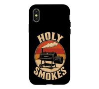 BBQ Holy Smokes Smoking Meat Funny Gift Case for iPhone X/XS