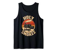 BBQ Holy Smokes Smoking Meat Funny Gift Tank Top