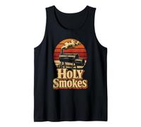 BBQ Holy Smokes Smoking Meat Funny Gift Tank Top