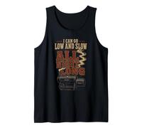 BBQ I Can Go Low and Slow All Night Long Smoking Tank Top
