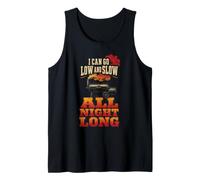 BBQ I Can Go Low and Slow All Night Long Smoking Tank Top