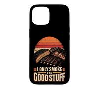 BBQ I Only Smoke The Good Stuff Meat Smoker Gift Case for iPhone 15