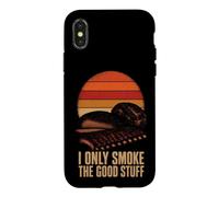 BBQ I Only Smoke The Good Stuff Meat Smoker Gift Case for iPhone X/XS