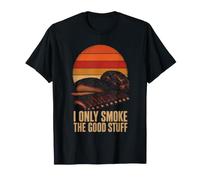 BBQ I Only Smoke The Good Stuff Meat Smoker Gift T-Shirt