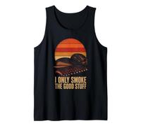 BBQ I Only Smoke The Good Stuff Meat Smoker Gift Tank Top