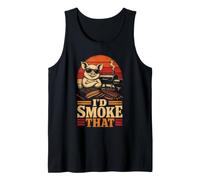 BBQ I'd Smoke that Funny Meat Smoker Grilling Gift Tank Top