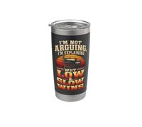 BBQ I'm Explaining Why Low and Slow Wins Gift Stainless Steel Insulated Tumbler