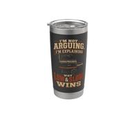 BBQ I'm Explaining Why Low and Slow Wins Gift Stainless Steel Insulated Tumbler