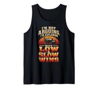 BBQ I'm Explaining Why Low and Slow Wins Gift Tank Top